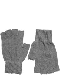 Asos Fingerless Gloves Gray