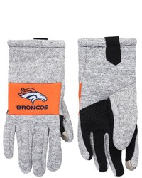 FOCO Gray Denver Broncos Team Knit Gloves At Nordstrom