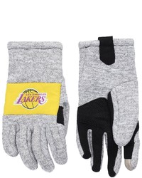 FOCO Gray Los Angeles Lakers Team Knit Gloves At Nordstrom