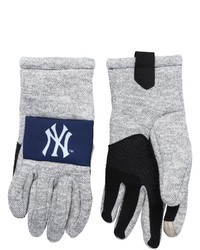 FOCO Gray New York Yankees Team Knit Gloves