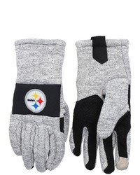 FOCO Gray Pittsburgh Ers Team Knit Gloves At Nordstrom