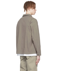 Satta Gray Cotton Jacket