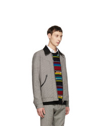 DSQUARED2 Multicolor Houndstooth Zip Jacket
