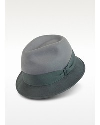Paul Smith Gray Dip Dyed Trilby Hat