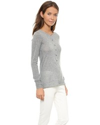 Nili Lotan 18 8 Long Sleeve Henley Sweater
