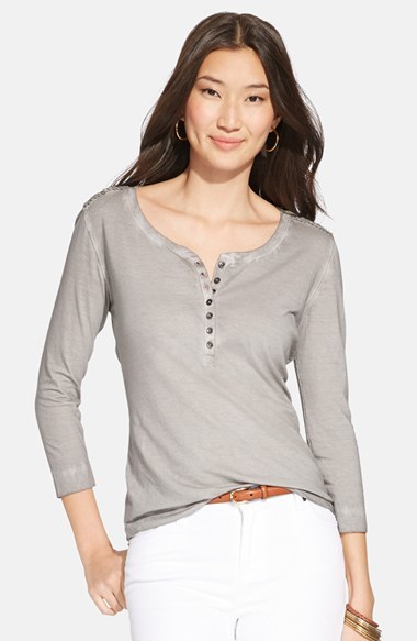 Ralph lauren sale women's henley shirt