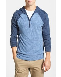 Lucky Brand Colorblock Hooded Henley