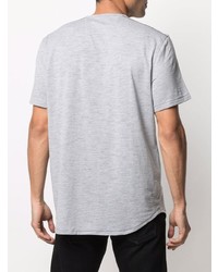 John Varvatos Contrast Stitching Buttoned T Shirt