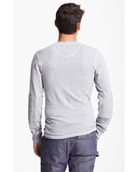 Michael Bastian Gant By Michl Bastian Pocket Henley With Quilted Elbow Patches