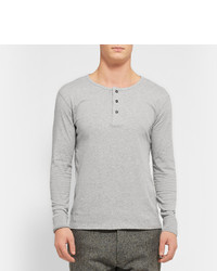 Gant Rugger Cotton Jersey Henley T Shirt