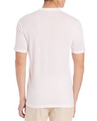 Saks Fifth Avenue Collection Modern Cotton Henley Tee