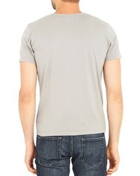 AG Jeans The Commute Ss Henley Masonry Grey