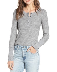 Splendid Thermal Henley Tee