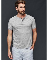 Men's Grey Henley Shirts