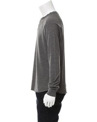 Vince Crew Neck Henley Sweater W Tags