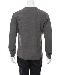 Vince Crew Neck Henley Sweater W Tags
