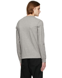 Polo Ralph Lauren Grey Henley Pullover Sweater