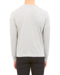 Save Khaki Henley Pullover Sweater