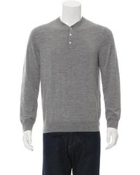 A.P.C. Henley Wool Sweater