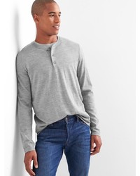 Gap Merino Wool Henley Sweater