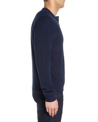 Nordstrom Shop Cashmere Henley Sweater