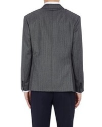 Brooklyn Tailors Herringbone Weave Sportcoat Grey Size 1