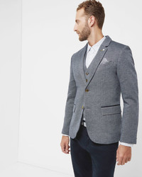 Limboe Herringbone Jersey Blazer