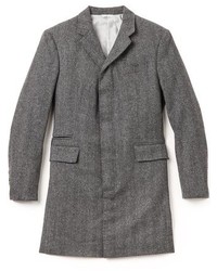 Grey Herringbone Coat