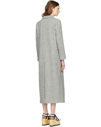 Isabel Marant Grey Long Duard K Coat