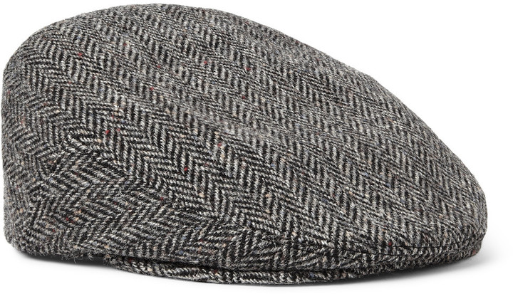 Lock & Co Hatters Glen Herringbone Wool Tweed Flat Cap, $125 | MR ...