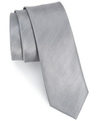 The Tie Bar Herringbone Vow Silk Tie