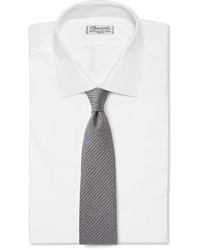 Charvet Herringbone Silk And Wool Blend Tie