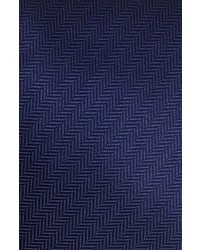Eton Herringbone Textured Silk Tie