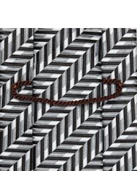 Sulka 9cm Herringbone Silk Jacquard Tie