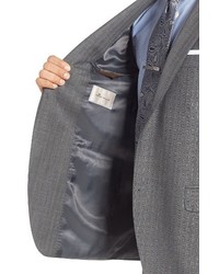 Peter Millar Classic Fit Herringbone Wool Suit
