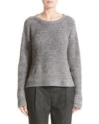 Fabiana Filippi Herringbone Stitch Wool Blend Sweater