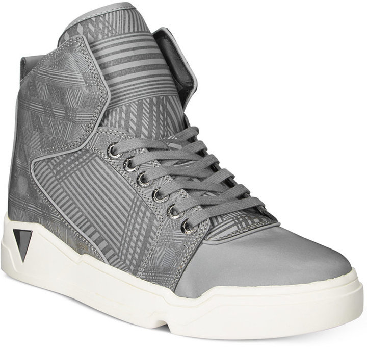 guess high top shoes