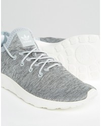 adidas Originals Gray Zx Flux Adv Sneakers