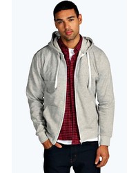 Boohoo Quilted Panel Hoody