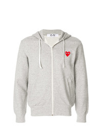 Comme Des Garcons Play Comme Des Garons Play Heart Patch Hoodie