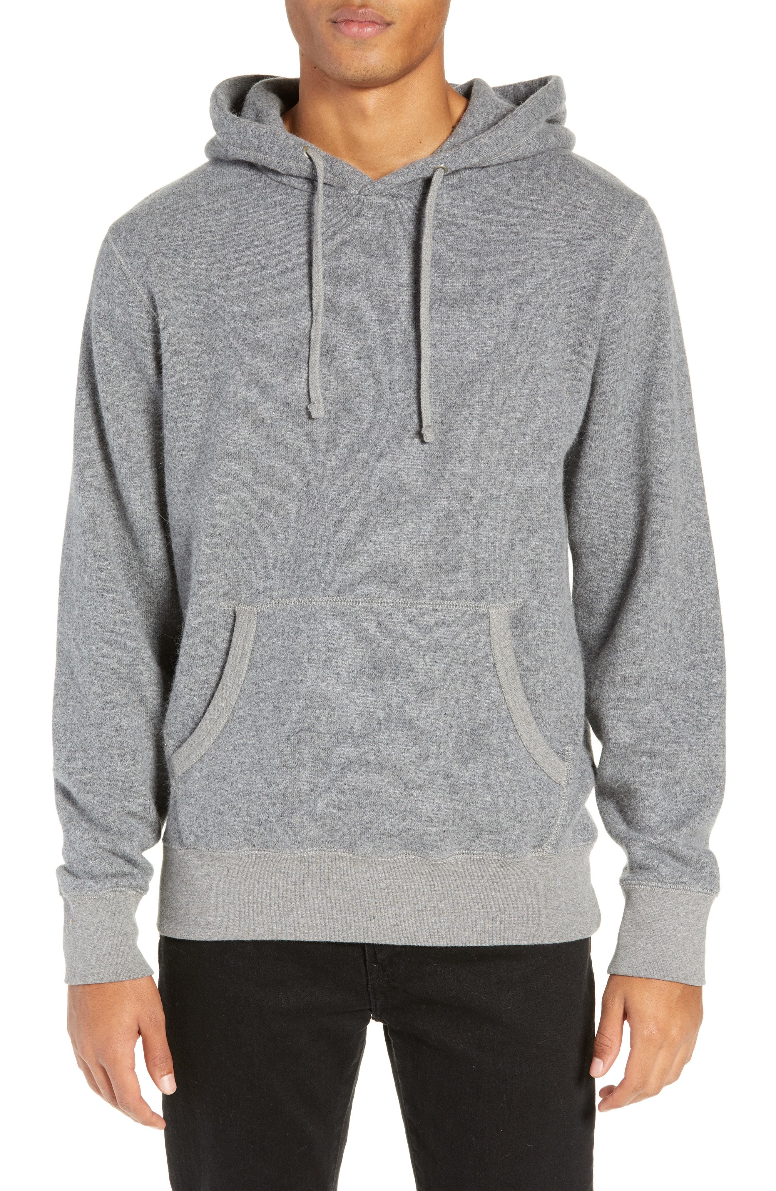 Saturdays Nyc Ditch Slash Cotton Wool Blend Hoodie, $265 | Nordstrom |  Lookastic