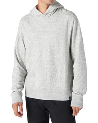 Lucky Brand Duofold Cotton Hoodie In Heather Grey At Nordstrom