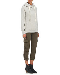NSF Enzo Cotton Lace Up Side Hoodie