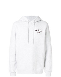 A.P.C. Front Logo Hoodie
