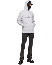 Givenchy Gray Archetype Hoodie