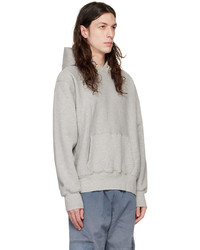 Les Tien Gray Heavyweight Hoodie