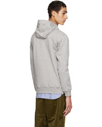Comme Des Garcons SHIRT Gray Invader Edition Graphic Hoodie