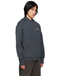 Axel Arigato Gray Monogram Hoodie