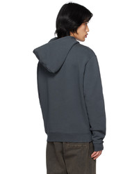 Axel Arigato Gray Monogram Hoodie