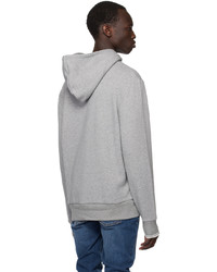 Fred Perry Gray Tipped Hoodie